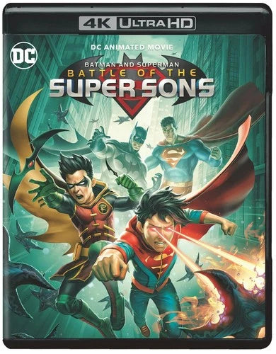 Batman and Superman Battle of the Super Sons 4K UHD Blu-ray Jack Dylan Grazer