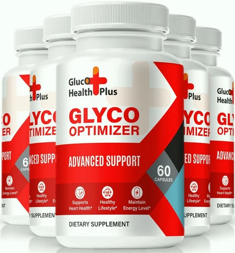(5 Pack) Gluco Health Plus Blood Support Pills, Glyco Optimizer