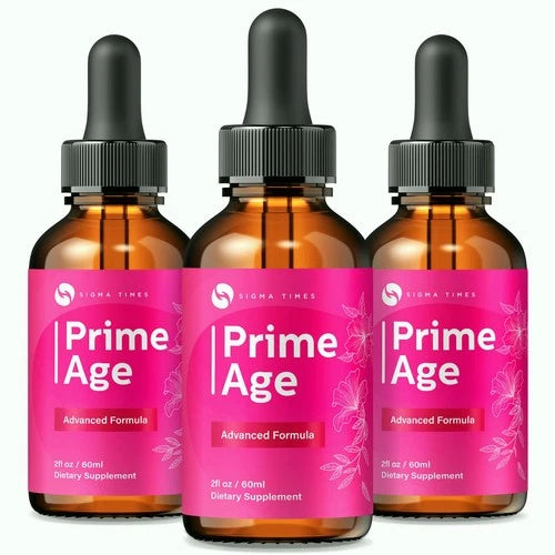 (3 Pack) Prime Age – PrimeAge Liquid Formula for Healthy Skin