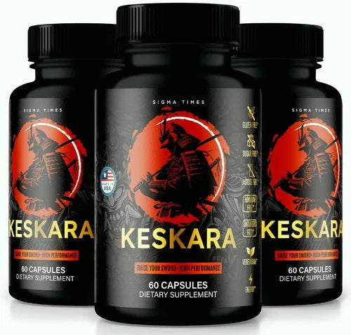(3 Pack) Keskara Male Health Pills to Boost Vitality and Overall Performance