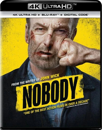Nobody 4K UHD Blu-ray Bob Odenkirk NEW