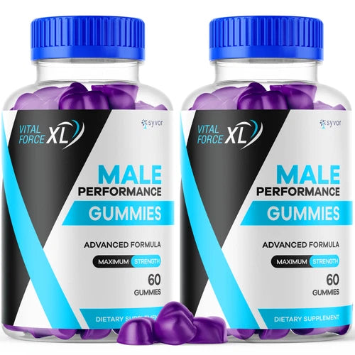 Vital Force XL Gummies For Men, Advanced Performance Supplement 120 Gummies