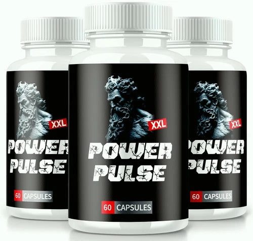 (3 Pack) Power Pulse XXL Pills for Men, Male Health Pills for Boosting Vitality