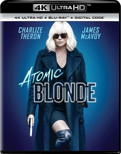 Atomic Blonde 4K UHD Blu-ray Charlize Theron NEW