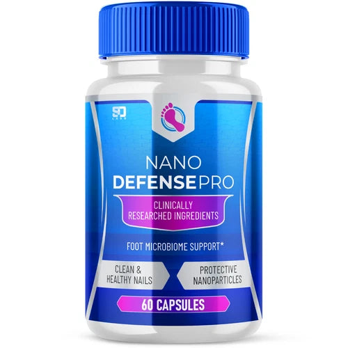 Nano Defense Pro for Healthy Skin and Nails Fungus Support Supplement 60ct 1Pack
