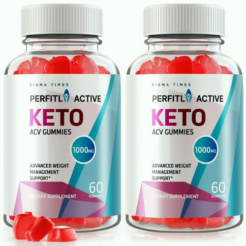 (2 Pack) Perfitly Active Keto ACV Gummies to Support Weight loss & Energy Levels