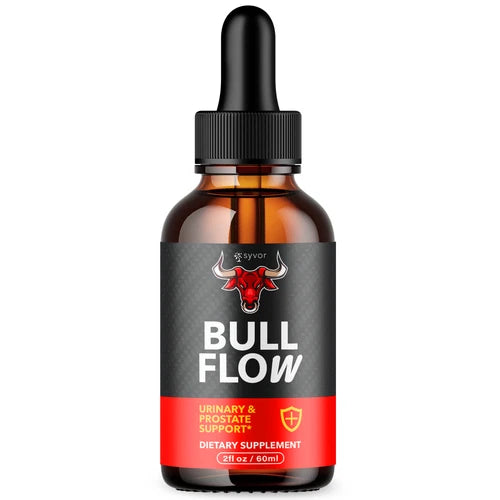 (1 Pack) Bull Flow Drops Prostate Support Advanced Vitamin Supplement 30 Serving