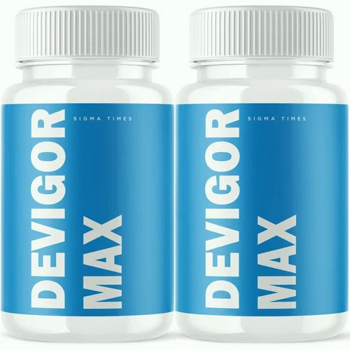 (2 Pack) Devigor Max Male Health Support Pills to Improve Virility and Energy