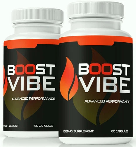 (2 Pack) Boost Vibe ed Pills for Men, Male Health Pills to Boost Stamina & Power