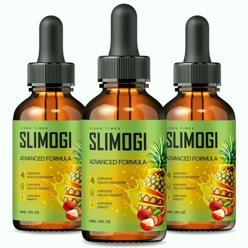 (3 Pack) Slimogi Drops for Weight Loss - Liquid Formula for Beauty and Body