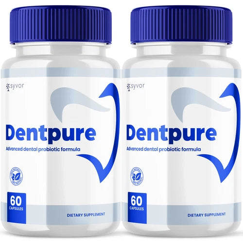 Dentpure Advanced Dental Probiotic Formula for Healthy Teeth & Gums 120 Capsules