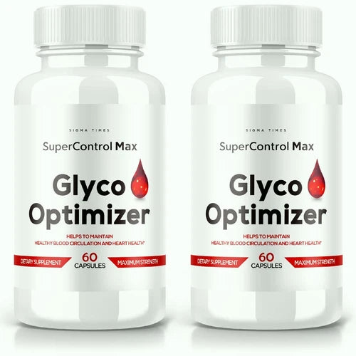 (2 Pack) SuperControl Max Glyco Optimizer Pills Blood Balance Support Supplement