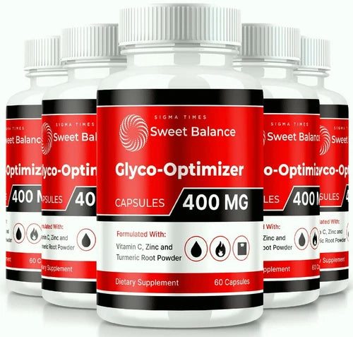 (5 Pack) Sweet Balance Glyco-Optimizer Pills for Healthy Blood Sugar Levels