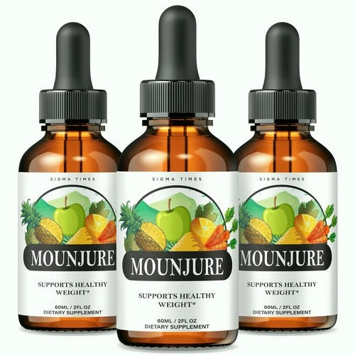 (3 Pack)  Mounjure Ketone Drops, Advanced Fat-Burning Formula for Weight Loss