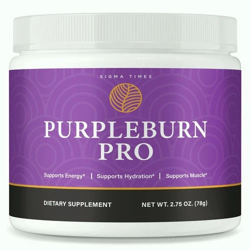 Purple Burn Pro Powder, PurpleBurn Pro Fat Burner for Weight Loss (30 Servs.)