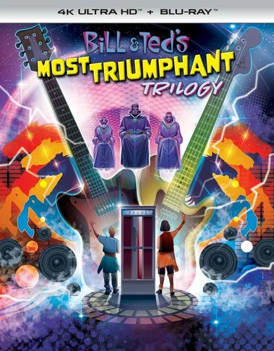 Bill & Ted's Most Triumphant Trilogy 4K UHD Blu-ray  NEW