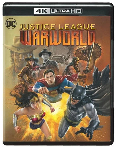 Justice League Warworld 4K UHD Blu-ray Stana Katic NEW