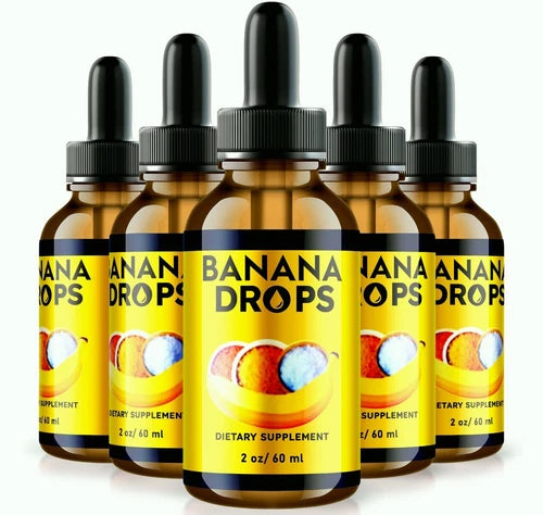 (5 Pack) Banana Drops to Accelerate Weight Loss and Maximize Fat Burning