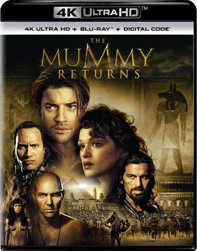 The Mummy Returns 4K UHD Blu-ray Rachel Weisz NEW