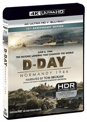 D-Day Normandy 1944 [75th Anniversary Edition] 4K UHD Blu-ray  NEW