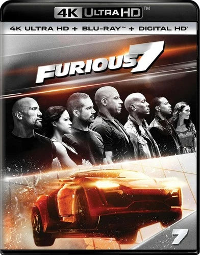 Fast & Furious 7 4K UHD Blu-ray Vin Diesel NEW