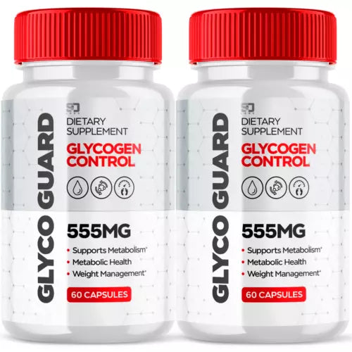 (2 Pack) Glyco Guard Blood Sugar, GlycoGuard Glycogen Supplement (120 Capsules)