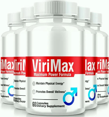 (5 Pack) Virimax Male Enhancement Pills, Virimax Performance Capsules for Men