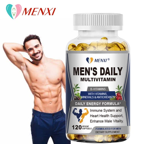 Multivitamin for Men - Mens Multivitamins for Daily Nutritional Support Mens A&C