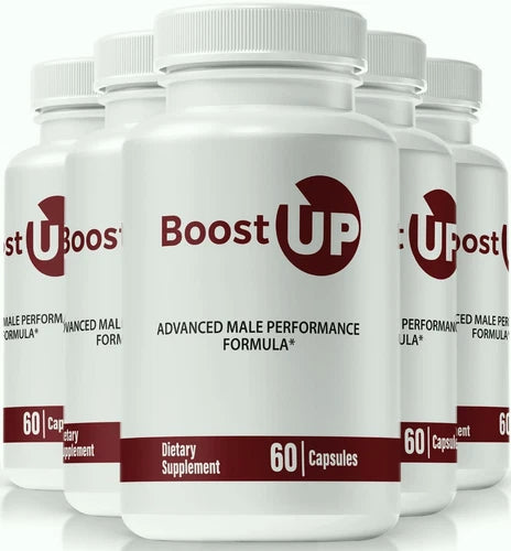 (5 Pack) BoostUp for Men, Boost Up Male Performance, Test Booster Capsules