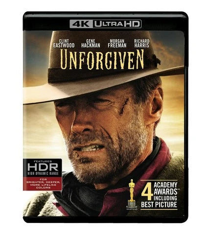 Unforgiven 4K UHD Blu-ray Clint Eastwood NEW