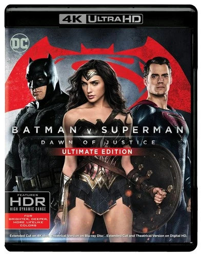 Batman V Superman - Dawn of Justice 4K UHD Blu-ray Ben Affleck NEW