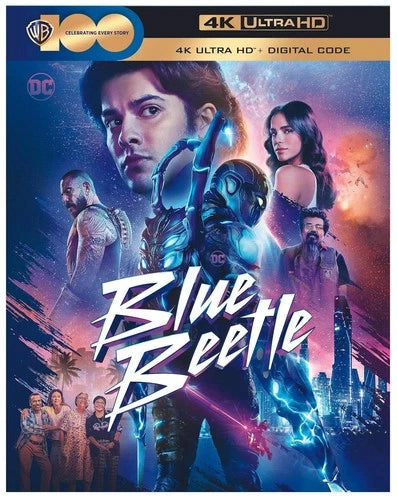 Blue Beetle 4K UHD Blu-ray Xolo Maridueña NEW