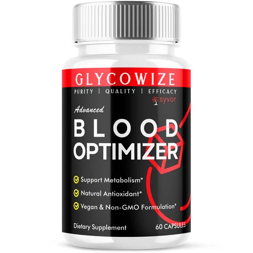 Glycowize Advanced Blood Optimizer Pills Natural Glycogen Support 60 Capsules