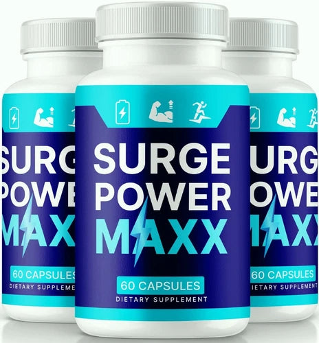 (3 Pack) Surge Power Maxx Enhancement for Men, Surge Power Maxx Male Pills