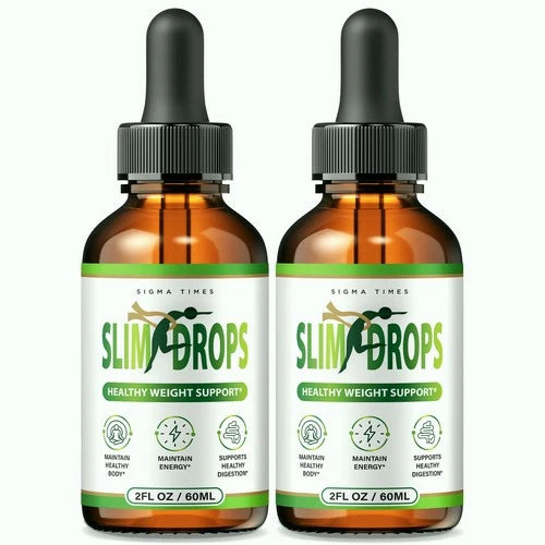 (2 Pack) Slim Drops  - SlimDrops Liquid Formula for Weight Loss