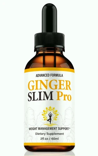 Ginger Slim Drops, Weight Loss Drops to Support Fat Burning (30 Servs.)