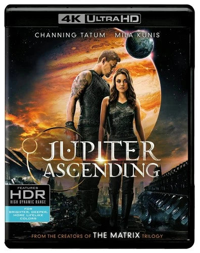 Jupiter Ascending 4K UHD Blu-ray Mila Kunis NEW