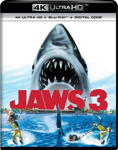 Jaws 3 - 4K Ultra HD + Blu-ray + Digital 4K UHD Blu-ray  NEW