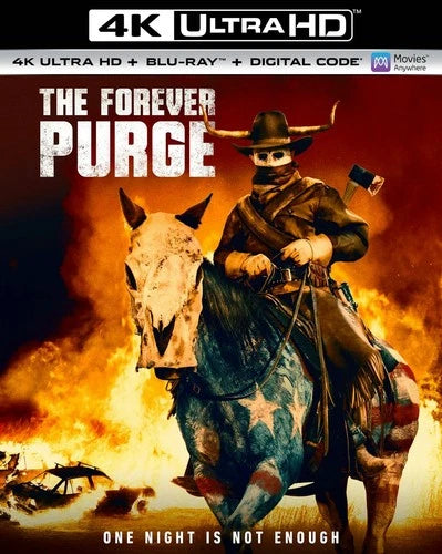 The Forever Purge 4K UHD Blu-ray Ana de la Reguera NEW