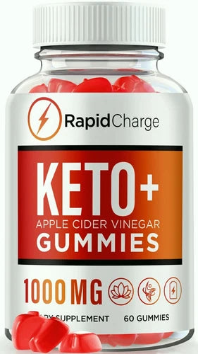 RapidCharge Keto ACV Gummies, Rapid Charge for Weight Loss & Energy 60ct