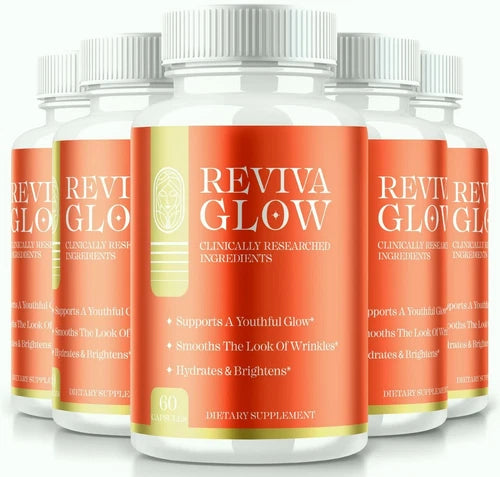 (5 Pack) Reviva Glow Skincare Supplement for Healthier, More Vibrant Skin