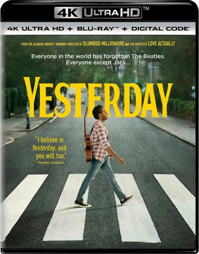 Yesterday 4K UHD Blu-ray Himesh Patel NEW
