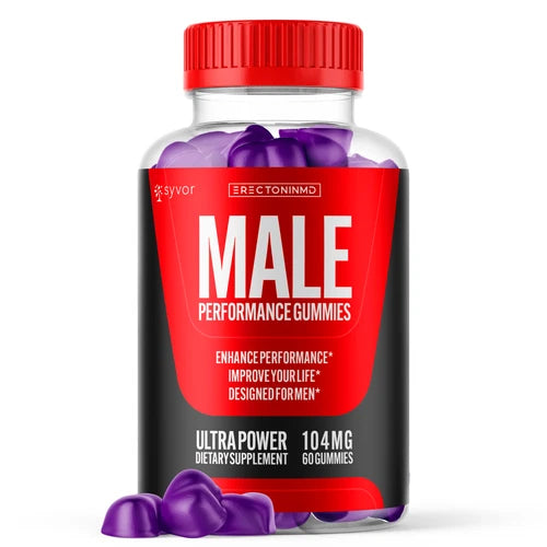 Erectonin MD Advanced Male Performance Formula Vitamin Supplement 60 Gummies