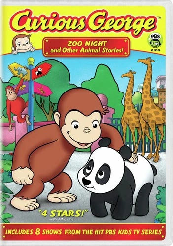 Curious George Zoo Night and Other Animal Stories (2007) DVD Jeff Bennett
