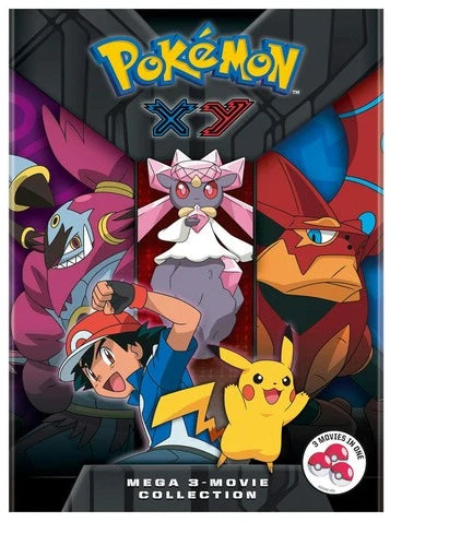Pok√©mon XY Mega 3-Movie Collection DVD