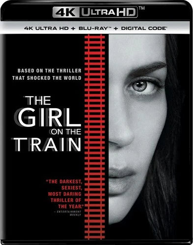 The Girl On the Train 4K UHD Blu-ray Emily Blunt NEW