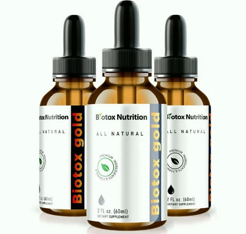 (3 Pack) Biotox Gold Nutrition Drops to Support Weight Loss & Wellness