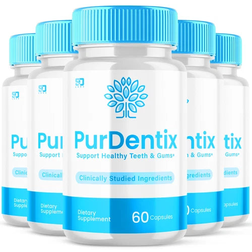 (5 Pack) Purdentix Oral Probiotic Support Healthy Teeth and Gums (300 Capsules)