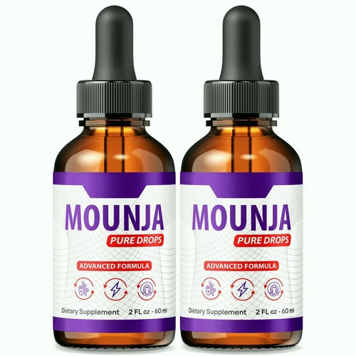 (2 Pack) Mounja Pure Weight Loss Drops, MounjaPure Premium Formula