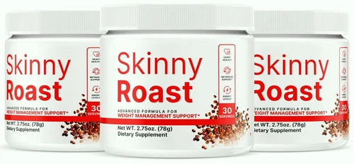 (3 Pack) Skinny Roast Advanced Weight Loss Powder for Energy & Fat Burning